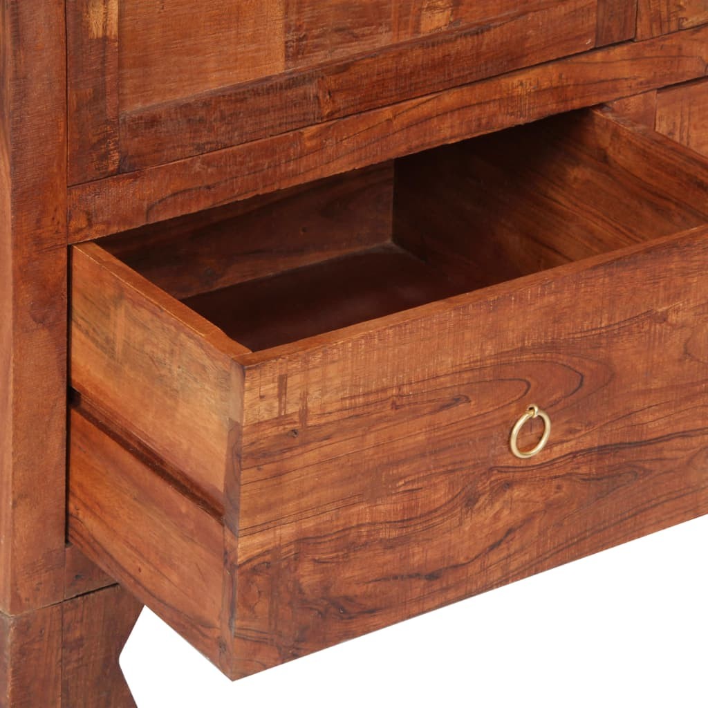 Wardrobe 100x50x175 cm Solid Acacia Wood